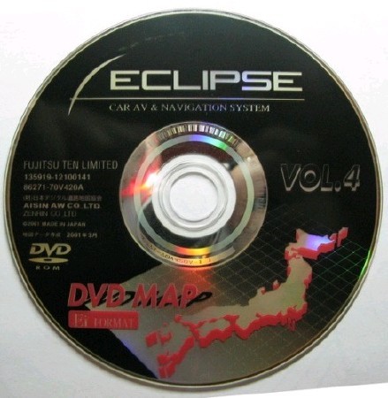 Загрузочный диск для Eclipse [ v. 464210-8132, AVN4406D, Japan ]
