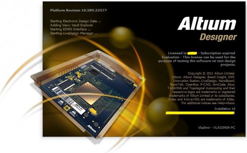 Altium Designer 10.600.22648