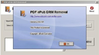 PDF ePub DRM Removal v 2.10.1.184