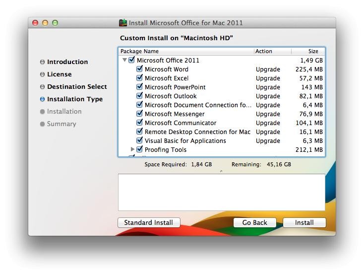 Microsoft Office Outlook 2011 Mac Serial Number