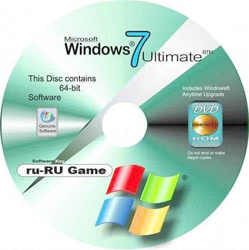 Microsoft Windows 7 Game-RU-64 Lite Update 111203