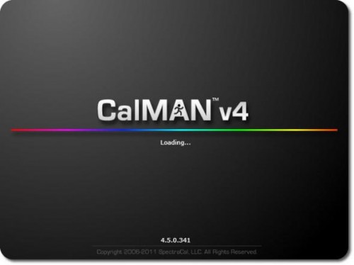 SpectraCal CalMAN 4.5.0.341
