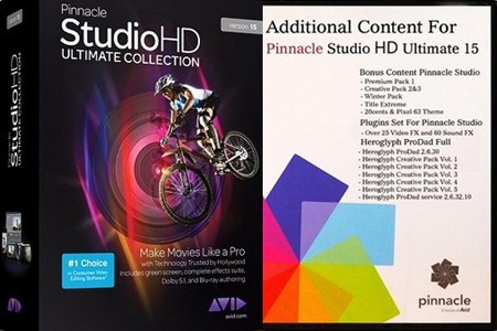 Pinnacle Studio HD Ultimate Collection v.15.0.0.7593 +Content
