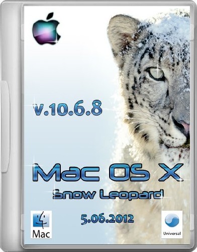 Mac OS X Snow Leopard - 10.6.8 (   AMD/Intel.    ) (5.06.2012/ENG/RUS)