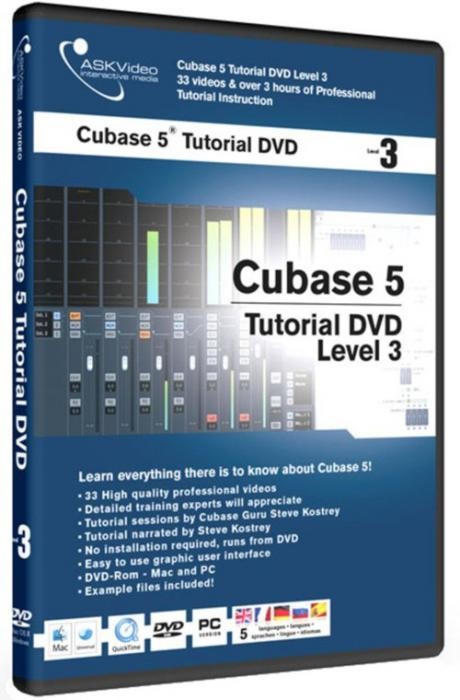 ASK Video. Cubase 5. Tutorial. Level 3 of 4. Russian (2010)