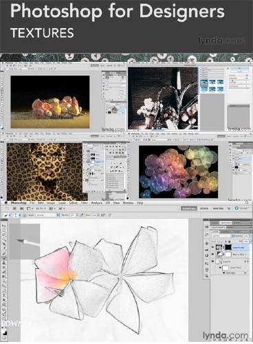 Lynda.com – Photoshop for Designers: Textures with Nigel French