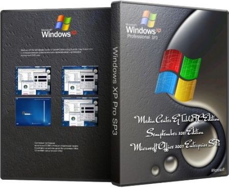 Windows XP Pro SP3 Media Center & TabletPC Edition Eng/Rus/Ukr