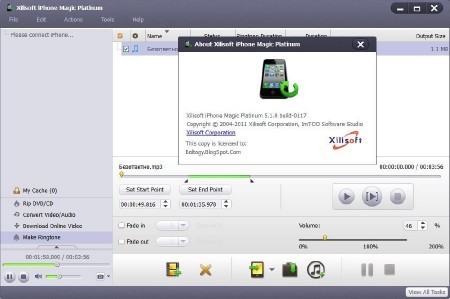 Xilisoft iPhone Magic Platinum ver 5.4.6. Build 20121106