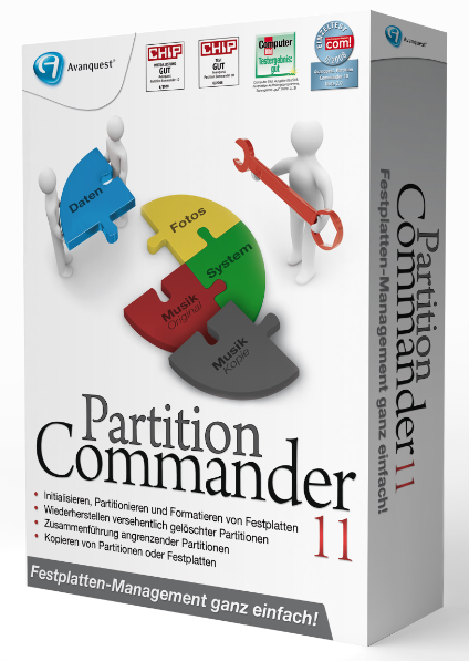 Avanquest Partition Commander v11.7893 Portable
