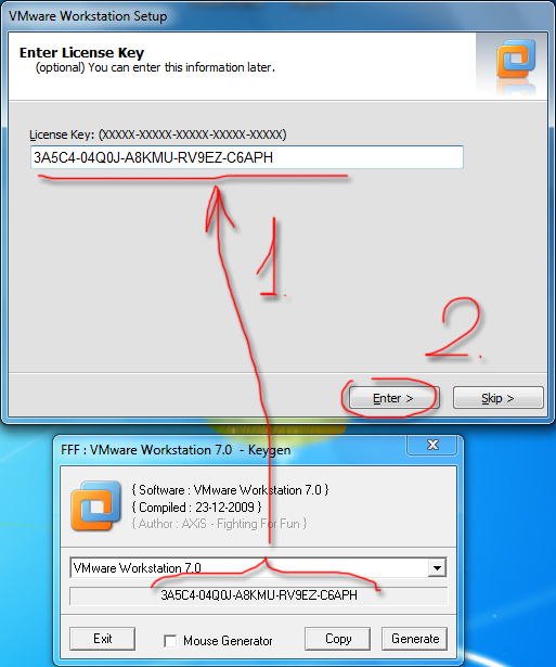 vmware workstation 7 keygen download