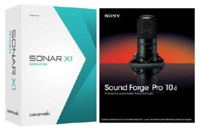 Cakewalk SONAR X1 Producer (x86/x64) + Sony Sound Forge Pro 10d