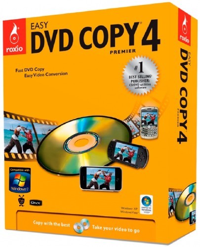 Roxio Easy DVD Copy Premier 1.2.204; 5.0.0.0 (2012/ENG/RUS)