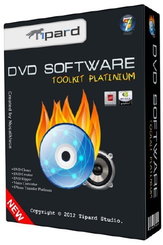 Tipard DVD Software Toolkit Platinum 6.1.50 + Portable (2012)