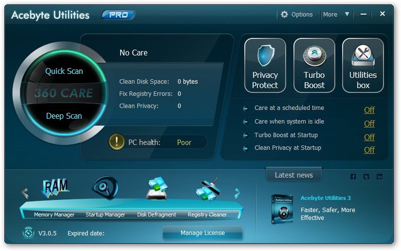 Acebyte Utilities Pro 3.0.5