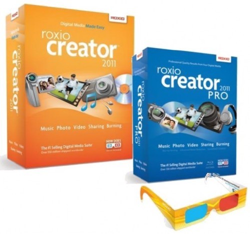 Roxio Creator 2011 PRO (w/Serial) (Now With 3D) 2Disc ISO