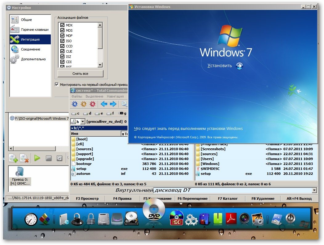 LiveUSB Win7PE MacStyle by SVLeon v5.0 x86+x64 [2011, RUS]