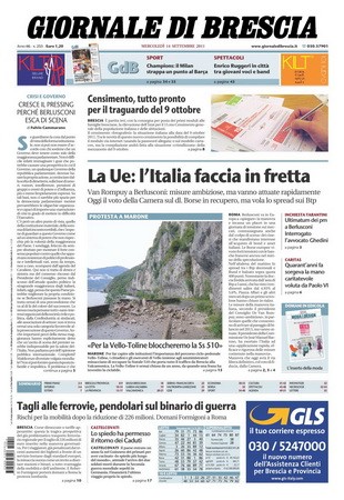 IL GIORNALE DI BRESCIA (14 - 09 - 2011)