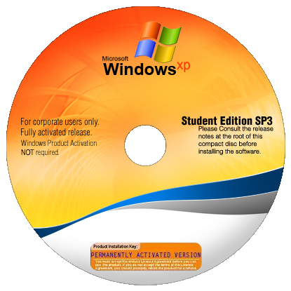 Microsoft Windows XP SP3 Corporate Student Edition November 2011