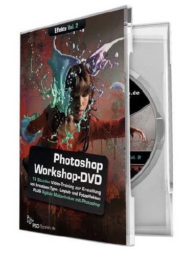 Photoshop Workshop DVD: Effekte fur Typo Layout und Foto Vol.2 GERMAN