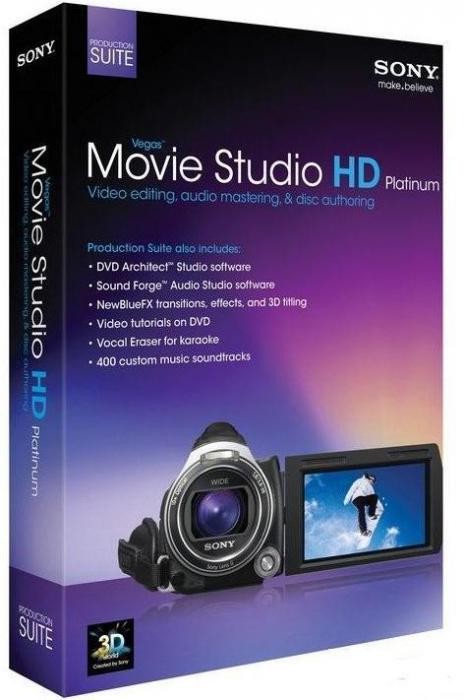 Vegas Movie Studio HD Platinum 11 Production Suite v.11.0.283 (x32/x64/ML/RUS) -  