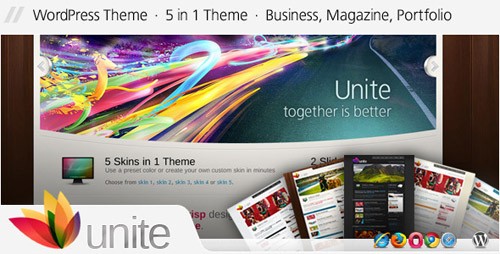 ThemeForest - Unite v2.0.1 - Wordpress Business Magazine Theme