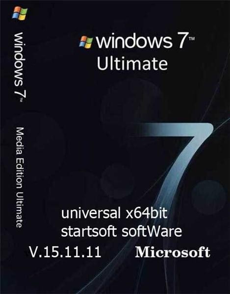 Windows 7 Ultimate SP1 Universal x64bit By StartSoft
