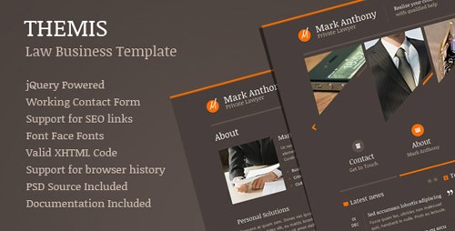 ThemeForest - Themis - Law Business Template - RIP