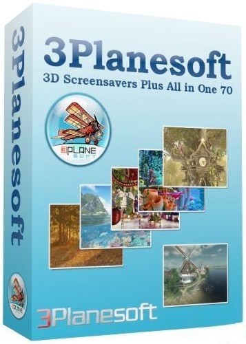 3Planesoft 3D Screensavers Plus All in One 70 (2011/ENG/RUS)