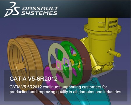 Dassault Systemes Catia V5-6R2012 P2 GA SP1 x86x64 with Documentation