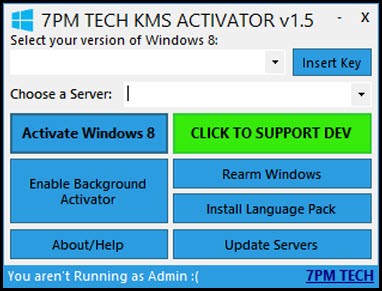 W 8 KMS Activator v1.5.1
