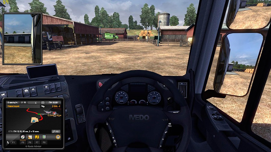 С грузом по Европе 3 / Euro Truck Simulator 2.v 1.2.5.1 (2012/RUS/UKR/MULTI4) Repack от Fenixx