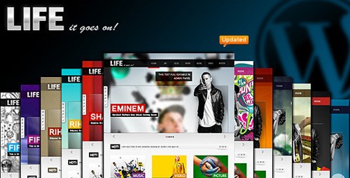ThemeForest - Life - Multimedia Maggazine Themes (20 in 1) Updated 27.12.2011 for Wordpress 3.x