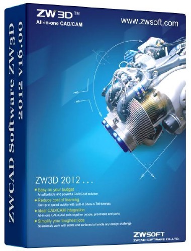 ZWCAD Software ZW3D 2012 16.10 SP1-REMEDY