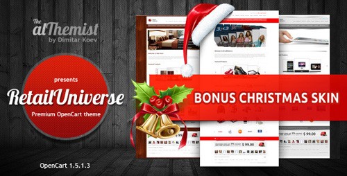 ThemeForest - RetailUniverse - Ultimate theme v1.1 for OpenCart 1.5.1.3