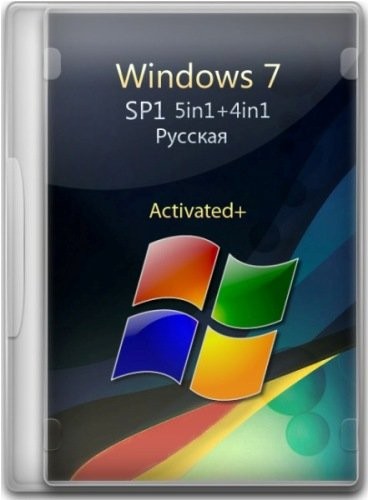 Windows 7 SP1 5in1+4in1 Русская (x86/x64) 18.07.2012