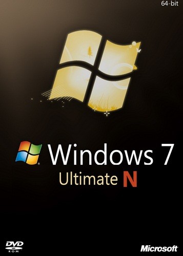 Microsoft Windows 7 Ultimate N SP1 with IE9 (en-US, ru-RU) x64 2012.07 [Английский, русский]