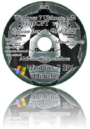 Windows 7 [ x64, Ultimate, UralSOFT, v.#7.06, SP1, 2011 ]