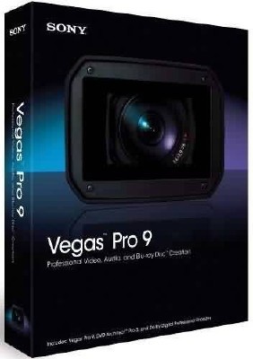 Sony Vegas PRO 9 (x32/x64, RUS) + Видеокурс "Sony Vegas 9 для начинающих и не только"