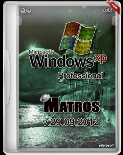Windows XP Pro SP3 Matros (32bit) (29.09.2012) (2012) Русский