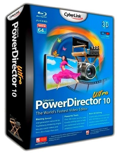 CyberLink PowerDirector Ultra 10.0.0.2023 (2012) PC