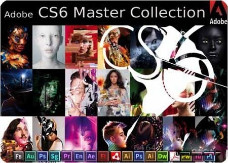 Adobe Creative Suite 6 Master Collection + Fonts Pack