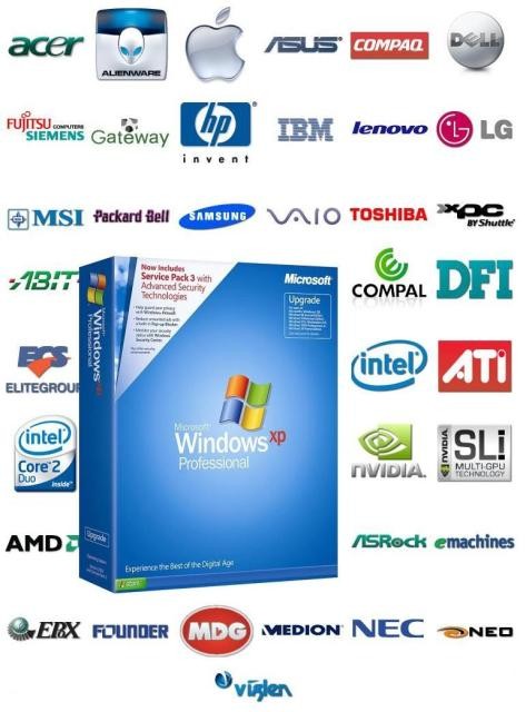 Windows XP Advanced Multiboot 32 in 1 Spring 2012