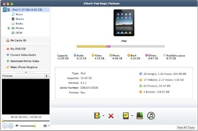 Xilisoft iPad Magic Platinum v 5.4.5 Build 20121018