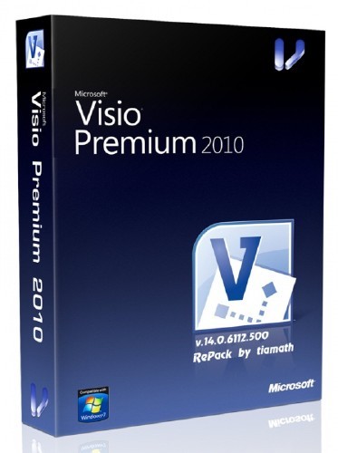 Microsoft Visio 2010 Premium SP1 VL RePack by tiamath v.14.0.6112.5000 (20.05.2012)