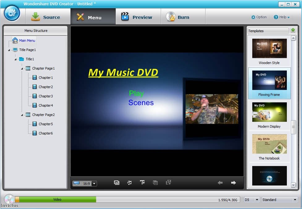 Wondershare Dvd Creator 2 6 5 With Templates Portable By Invictus скачать бесплатно без Wondershare Templates