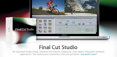 Final Cut Studio 3 Complete Suite ALL 7 DISKS