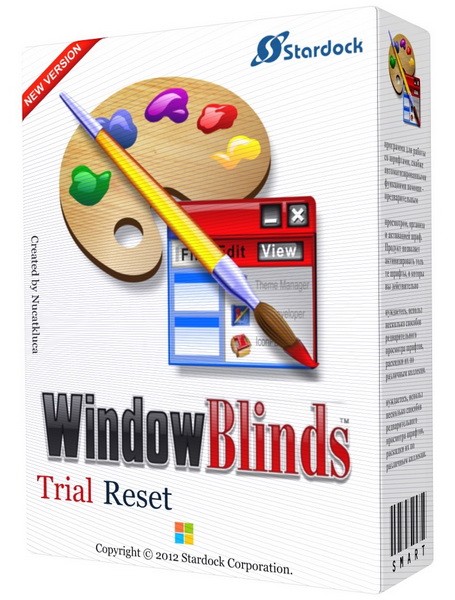 WindowBlinds 7.4.0 build 320 Enhanced + 141 best visual styles (2012/Eng-Multi)