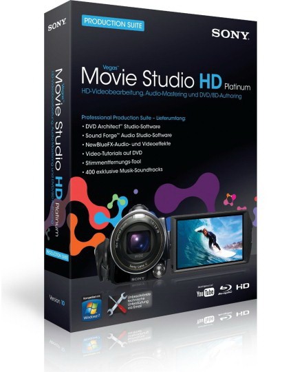 Sony Vegas Movie Studio HD Platinum 11 Production Suite 11.0.256