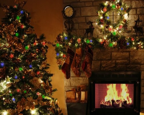 Cristmas Fireplace ScreenSaver 1.00