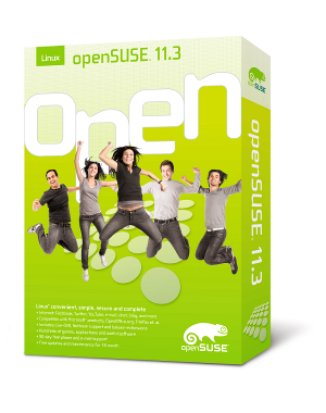 openSUSE 11.3 Retail x86 и х64 образ от Novell (2 в 1)